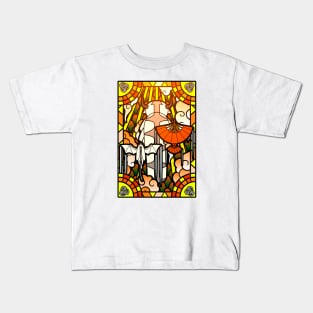 Stained glass avatar fanart Kids T-Shirt